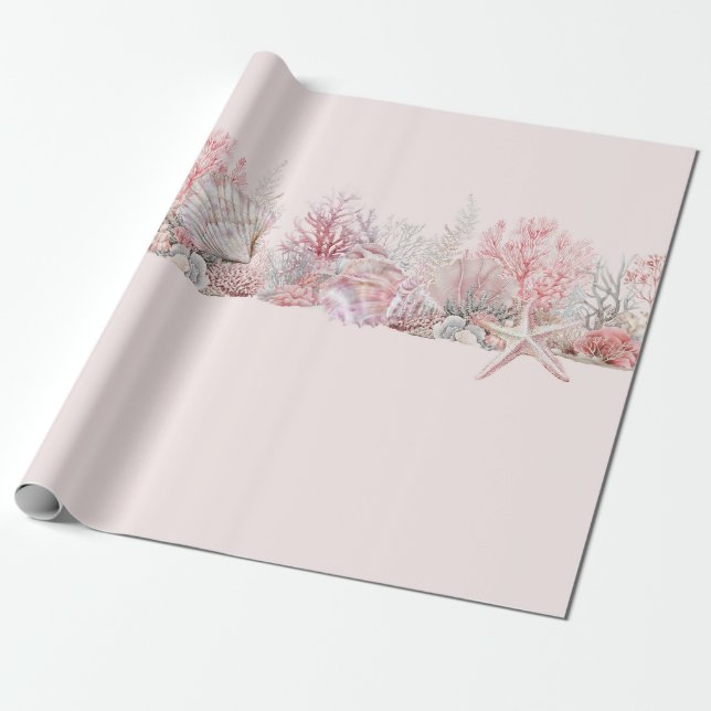 Papier Cadeau Dreamy Under the Sea Baby shower (Déroulé)