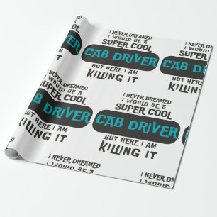 Papier Cadeau Driver Super Cool