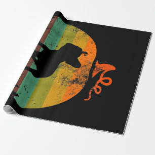 Papier Cadeau Drôle Chien Chien de Chien Citrouille Halloween Co