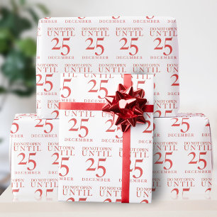 Papier Cadeau Drôle Ne Pas Ouvrir Avant Noël