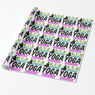 Papier Cadeau Drôle Yoga