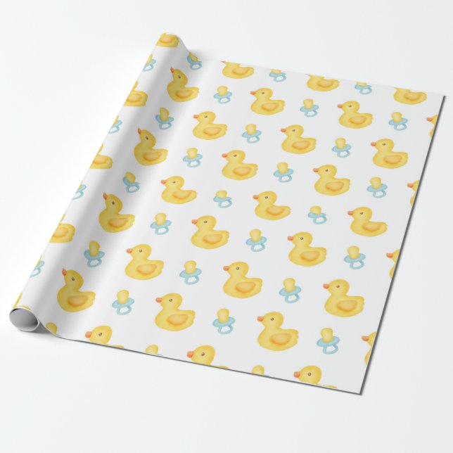 Papier Cadeau Ducky et Binky (Déroulé)