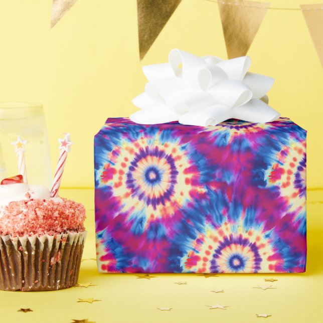 Papier Cadeau Dye cravate (Fête d'anniversaire)