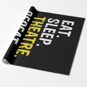 Papier Cadeau Eat Sleep