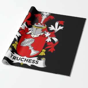 Papier Cadeau Échecs  Armoiries de Truchess - Cimetière familial