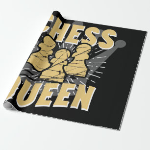 Papier Cadeau Échecs Queen Enfants & Femmes Cadeau
