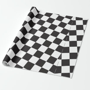 Papier Cadeau échiquier table d'échecs concurrence