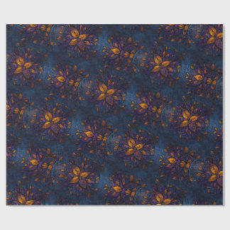 Papier Cadeau Echos Whischoes - Mythique Bleu