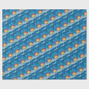 Papier Cadeau Éclipse des soleils nés du crépuscule