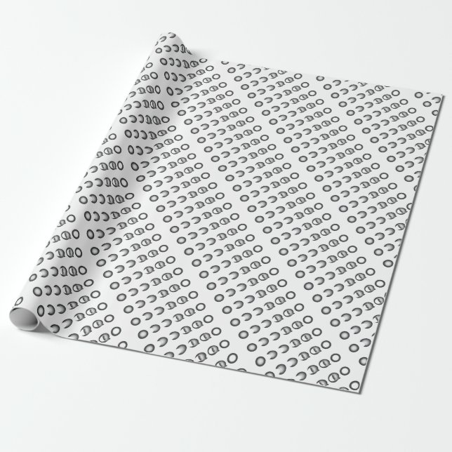 Papier Cadeau éclipse lunaire (Déroulé)