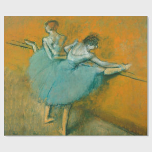 Papier Cadeau Edgar Degas Danseuses à la barre Impression : Art 