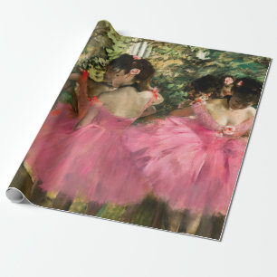 Papier Cadeau Edgar Degas - Danseuses en rose