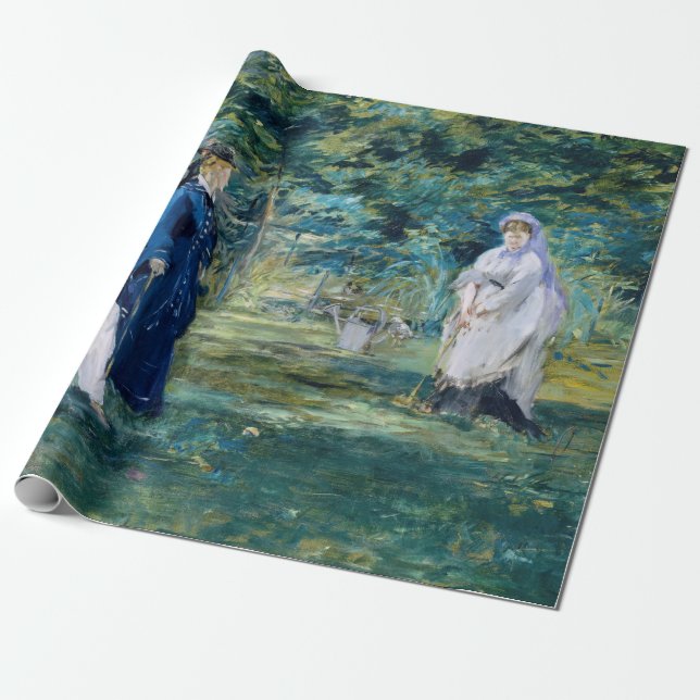 Papier Cadeau Edouard Manet - Une partie de croquet (Déroulé)