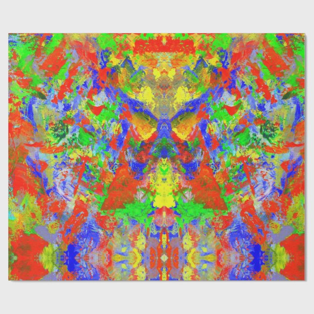 Papier Cadeau Effet Papillon (Plat)