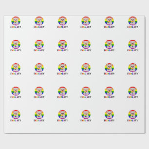 Papier Cadeau Ekoalaty Equality Gay Koala Bear Funny LGBT Rainbo
