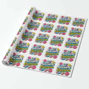 Papier Cadeau Électricien en devenir. Cadeaux