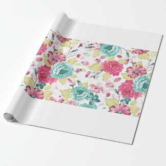 Papier Cadeau Elégance Abstraite motif sans couture avec bac fle
