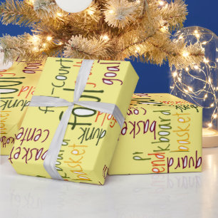 Papier Cadeau Élégance au bord du terrain : Dribbler, Faire des