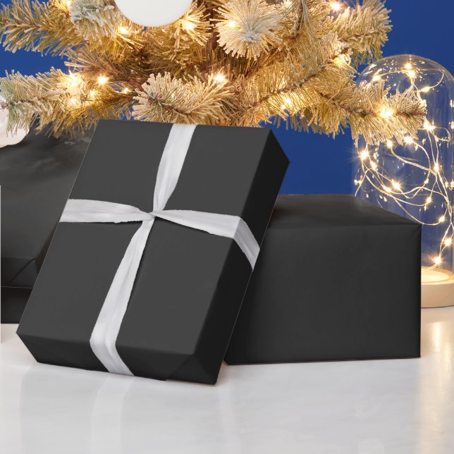 Papier Cadeau Élégance de Minuit : Cadeaux de Mariage (Vacances)