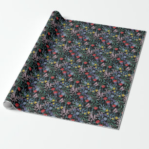 Papier Cadeau Élégance florale : Arrière - plan Vintage Abstrait