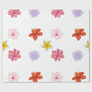 Papier Cadeau Elegant Floral Wrapping Paper