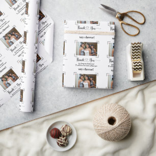 Papier Cadeau Élégant Mariage Africain Thanksgiving À Bridesmaid