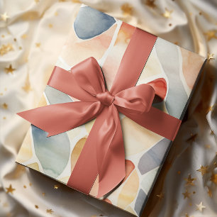 Papier Cadeau Élégant Motif de shumffage aquarelle