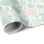 Papier Cadeau Élégant papier d'enveloppement de coquille de mer<br><div class="desc">Êtes-vous fatigué d'utiliser le même vieux papier d'emballage pour vos cadeaux ? Faites chaque cadeau que vous donnez encore plus spécial en l'enveloppant dans notre papier d'emballage personnalisé à motif de coquillages. Notre papier d'emballage mat est disponible en quatre types de papier de qualité supérieure et cinq tailles différentes, ce...</div>
