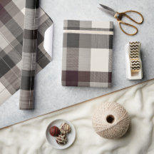 Élégant Plaid Monochrome de Fêtes