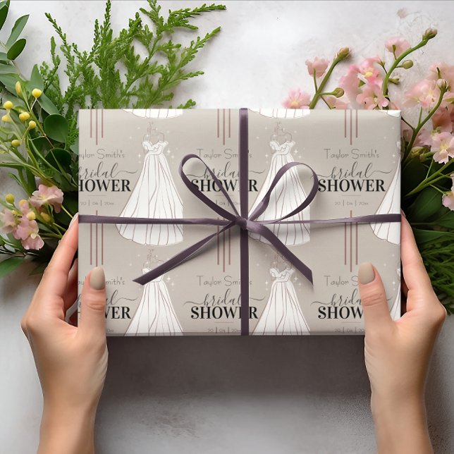 Papier cadeau élégant pour Baby Shower (Créateur téléchargé)