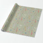 Papier Cadeau Elégante aquarelle Fleur sauvage Garden Sage Green<br><div class="desc">Le papier d'enveloppement de jardin Fleur sauvage d'aquarelle, assez élégant, est le moyen idéal de montrer à vos proches que vous vous souciez. Disponible en deux types de papier de qualité supérieure et en cinq tailles différentes, notre papier d'emballage a tous vos besoins d'emballage cadeau couverts - parce que la...</div>