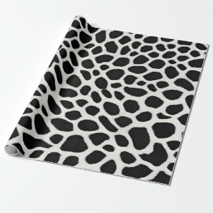 Papier Cadeau Elégante collection populaire de luxe Leopard blan