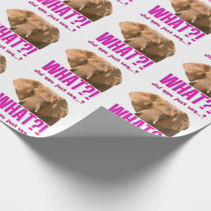 Papier Cadeau Elephant Que Viens-Tu De Dire ?