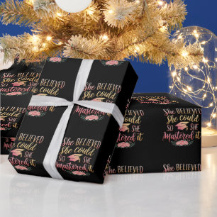 Papier Cadeau Elle a cru qu'elle pouvait donc elle l'a maîtrisé