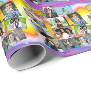 Papier Cadeau Emballage photo psychédélique HAMbWG