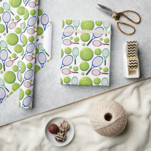 Papier Cadeau Emballage Tennis