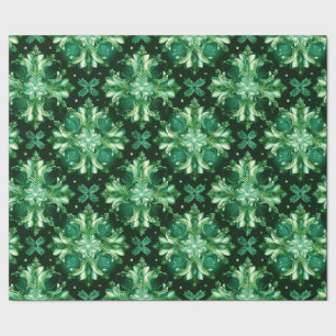 Papier Cadeau Emerald Green Celtic