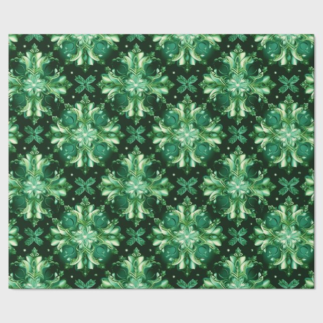 Papier Cadeau Emerald Green Celtic (Couture)