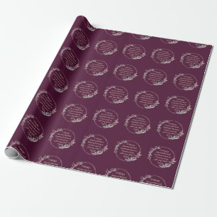 Papier Cadeau Emma By Jane Austen Citation II - Style mignon