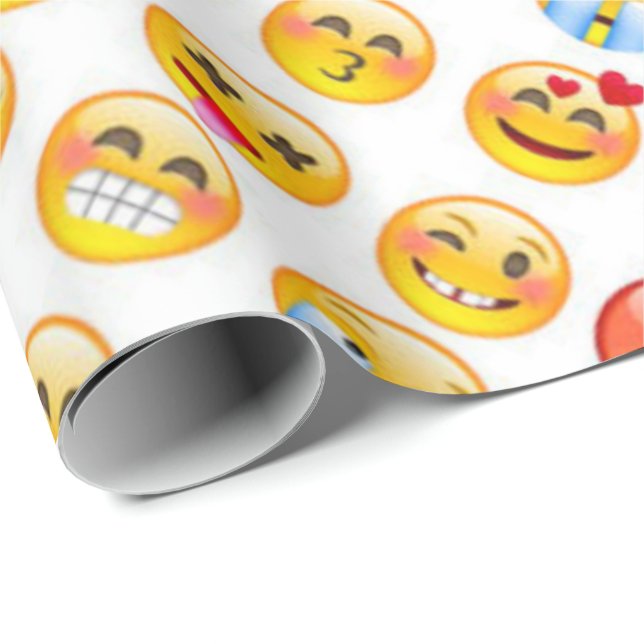 Papier Cadeau emoji (Coin rond)