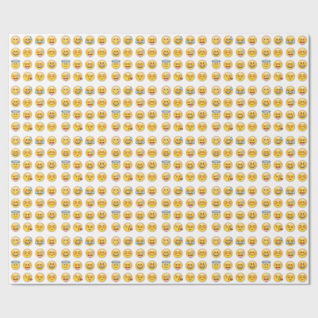 Papier Cadeau Emoji (Couture)