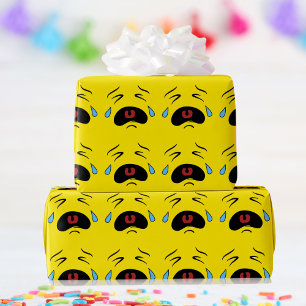 Papier Cadeau Emoji Tad Face