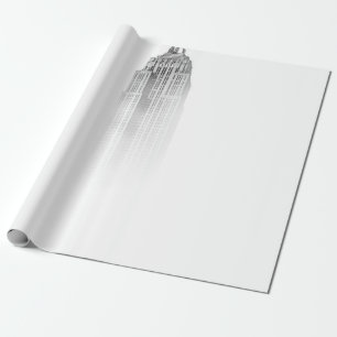 PAPIER CADEAU EMPIRE STATE BUILING SKETCH