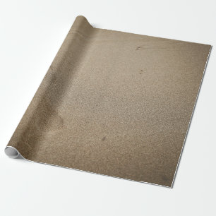 Papier Cadeau Empreintes sur sable