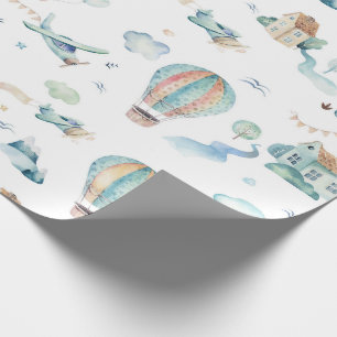 Papier Cadeau En Haut En Haut Et Loin