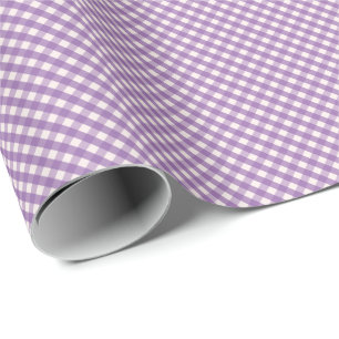 Papier Cadeau En vichy brillant