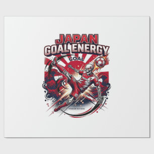 Papier Cadeau Énergie de l'objectif du Japon Squelette Batteur N