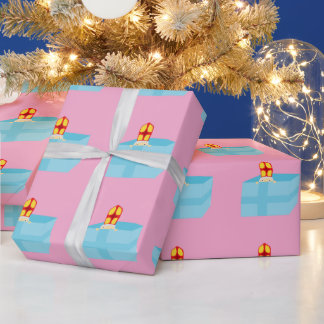 Papier Cadeau Enfants mignons Art Mignon Drôle St. Nick Sinterkl