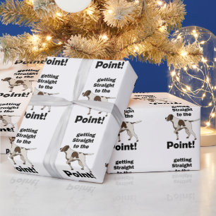 Papier Cadeau English Pointer Aller Droit Au But