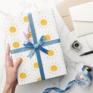 Papier Cadeau Ensoleillé chambre de bébé enfant mignon